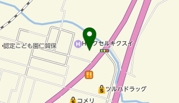 サラダ館仁賀保店の地図画像