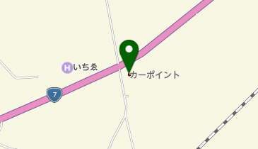 タイヤショップカーポイント仁賀保店の地図画像