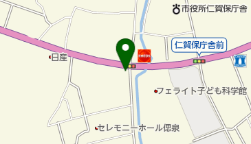 ケーキハウスフレーズの地図画像