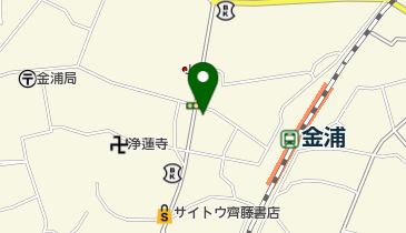 斎藤洋品店の地図画像