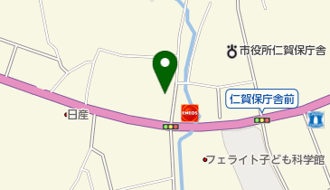 高橋理容室の地図画像