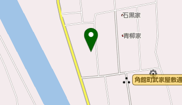 サキナビューティスペース角館の地図画像