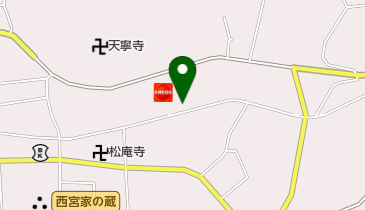 坂東流日本舞踊稽古所の地図画像