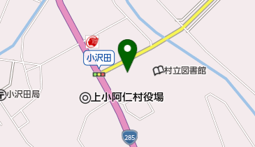 かみこあに物産センターの地図画像