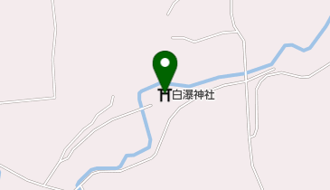 白瀑神社の地図画像