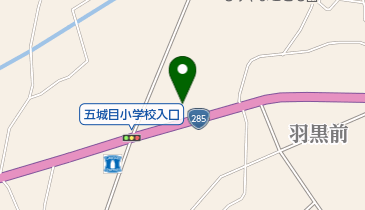 有限会社五城目印刷の地図画像