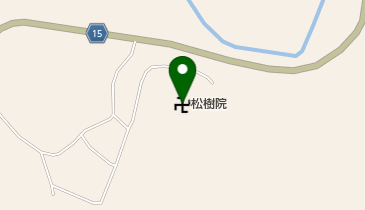 松樹院の地図画像