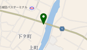 在山整骨院の地図画像