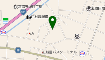 新樹美容室の地図画像