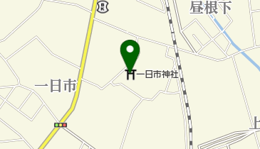 一日市神社の地図画像