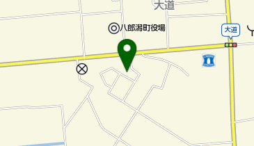 八郎潟町役場 八郎潟中央児童館の地図画像