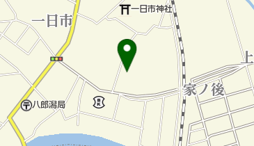 一日市コミュニティ防災センターの地図画像