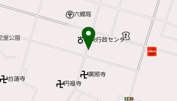 松乃木プロパン店の地図画像