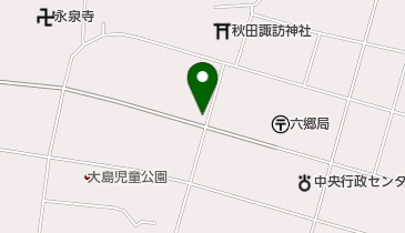 六郷クリーニング店の地図画像