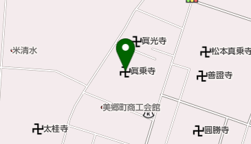 真乗寺の地図画像