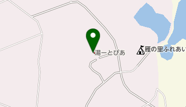 食事処雁の里の地図画像