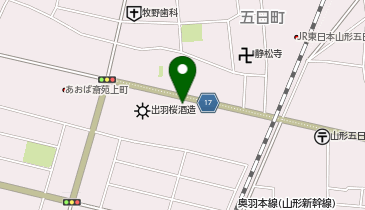 大沢商店の地図画像