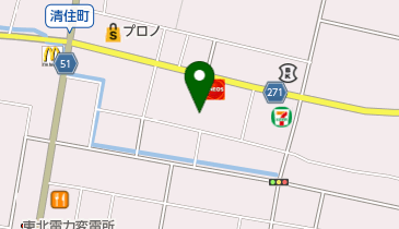 有限会社ヤタベの地図画像