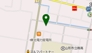 ジャパンケア山形あかねヶ丘通所介護の地図画像