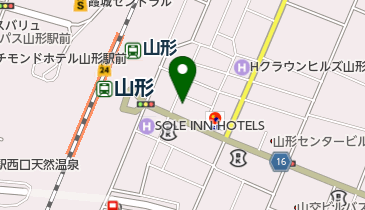 株式会社アートネイチャー山形店の地図画像