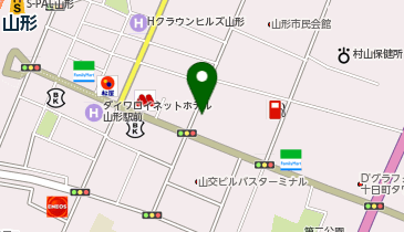 アデランス山形の地図画像