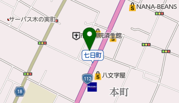 山形県芸文美術館の地図画像