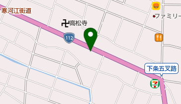 牧野機械の地図画像