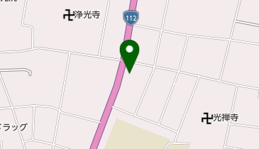 ほていやクリーニング店の地図画像