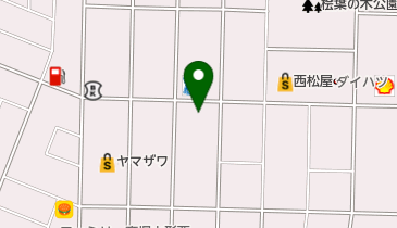 ママクリーニング小野寺よ 桧町工場の地図画像