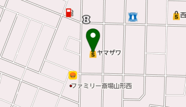 和光クリーニング 北町ヤマザワ店の地図画像