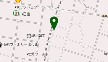 アイビー化粧品山形第3の地図画像