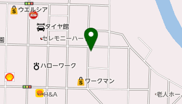 アルソア化粧品フレールの地図画像