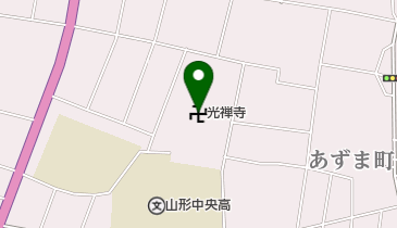 光禅寺の地図画像