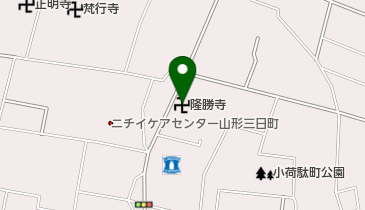 隆勝寺の地図画像