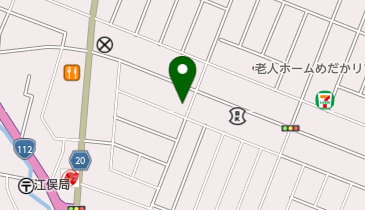 まるみつ精肉店の地図画像