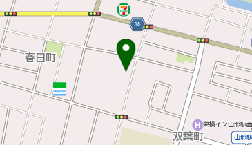 吉田精肉店の地図画像