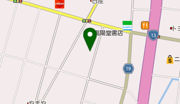 五十鈴接骨院の地図画像