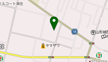 三好接骨院の地図画像