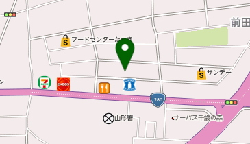 スーパー銭湯テルメの地図画像