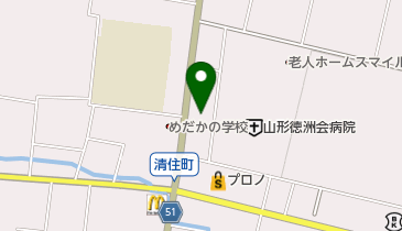 高千穂精機株式会社山形支店の地図画像