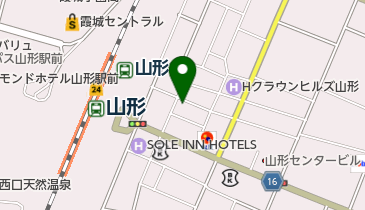 扇亭の地図画像
