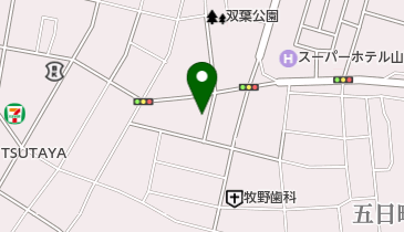 やくわ美容室の地図画像