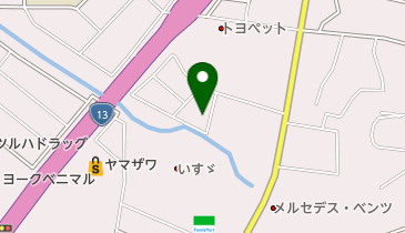 有限会社ケーアンドピーの地図画像