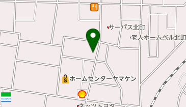 有限会社服部不動産の地図画像