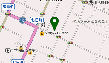 金山精米店の地図画像