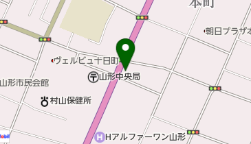 富国生命保険相互会社 山形支社の地図画像