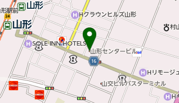 明治安田生命保険相互会社 山形支社の地図画像