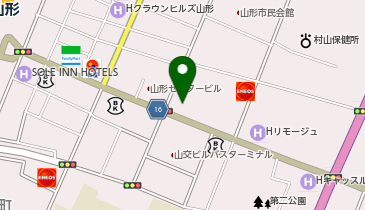 宝石の柿崎の地図画像