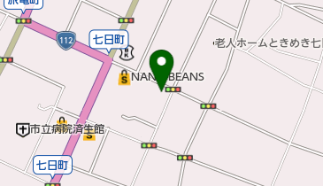 会津屋眼鏡店の地図画像