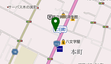 メガネのKANOの地図画像